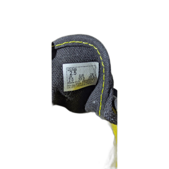 The Simpsons X Vans GLOW BART Skate Shoes Size 2.5 Skateboard Skeleton Atom - Picture 2 of 6